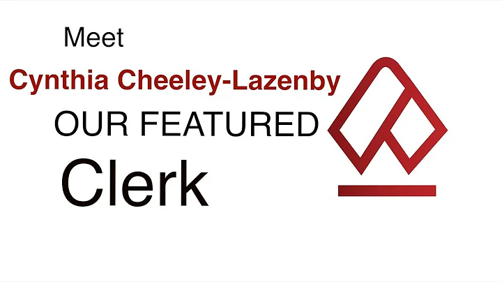 Featured Clerk - Cynthia Cheeley-Lazenby - June 2018