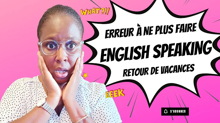 Cette erreur en anglais peut te coter cher dans ta...