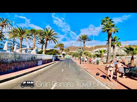 Canary Islands Driving through the Streets of Puerto Rico | GC🚦TC