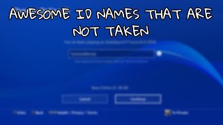 pic Best Ps4 Usernames awesome psn id names 2019 not taken psn