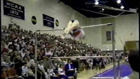 Julie Goewey Uneven Bars 1983 NCAA Regionals.mpg