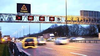 General Road Safety 33 Red X On A Motorway