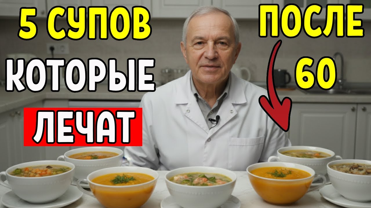 5 супов, которые омолаживают организм изнутри: советы врача