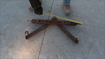 CUSTOM MADE DRAW BAR STABILIZER For Sale