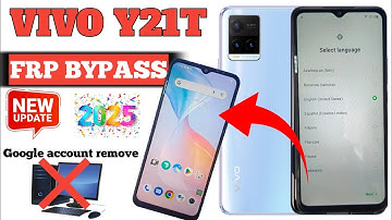 Vivo Y21T Frp Bypass Android 12 New Update 2025 | Vivo Y21T (V2131) GoogleAccount Unlock Without PC