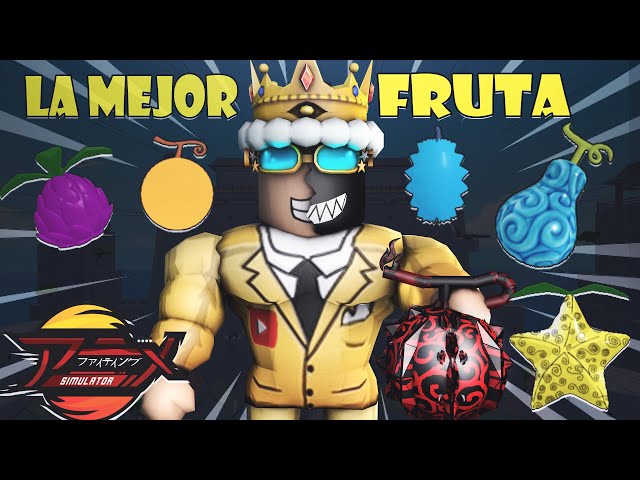 THE BEST FRUIT OF ANIME FIGHTING SIMULATOR ROBLOX * DEVIL FRUIT * DIMENSION  5 