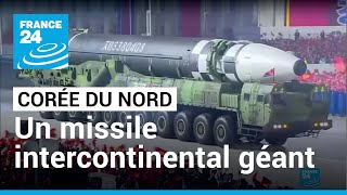 North Korea presents its giant intercontinental missile • FRANCE 24