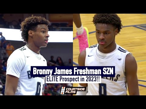BRONNY JAMES Has ESTABLISHED Himself As A HS Superstar! SELLING OUT NBA Arenas at 15!!