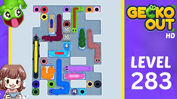 Gecko Out Level 283 Solution Walkthrough