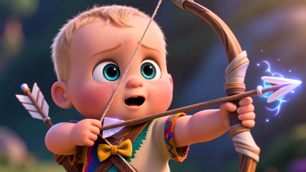 Archery Target Baby Fun 🎯🏹 Learn Numbers & Focus with Baby