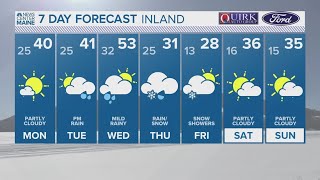 NEWS CENTER Maine Weather Forecast