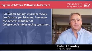 CAREERS SHOWCASE - Jockey - Robert Landry