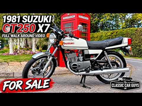 1981 Suzuki GT250 X7 For Sale | Full Walk Around | Classic 2