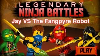 Ninjago: Legendary Ninja Battles (Jay VS The Fangpyre Robot, Gameplay) screenshot 2