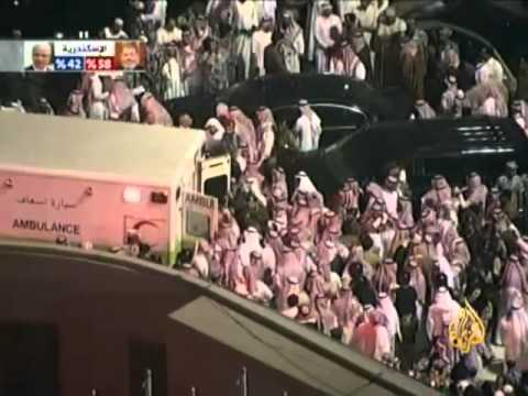 تشييع ولي العهد السعودي بمكة المكرمة