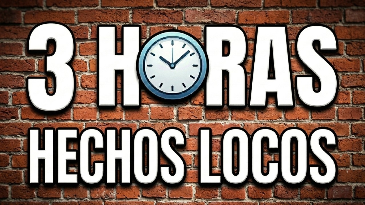 3 Horas de Cosas Que No Sabías | 300 Curiosidades Que Te Sorprenderán