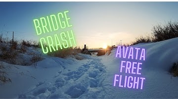 CRASHED into trees and kept flying... DJI AVATA Free Flight in Canada Alberta
