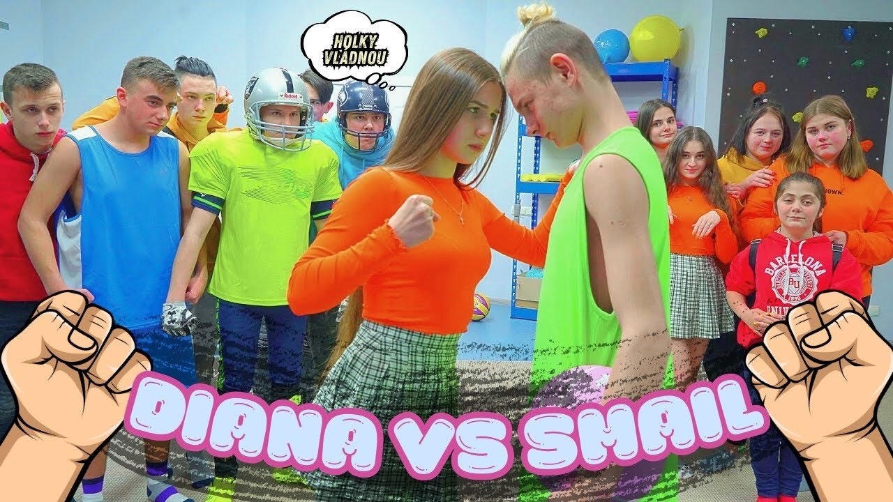 MAČO kluci VS LADY holky 😎 Kdo ukradl dresy roztleskávaček? Lady Diana a zábavné situace