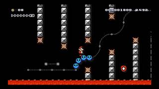 IL WR: 9-8 in 0:44 (Super Mario Maker for Nintendo 3DS)