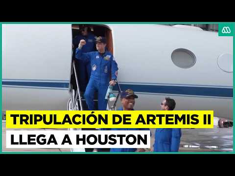 Tripulación de Artemis II inspecciona cápsula en Houston antes de misión lunar