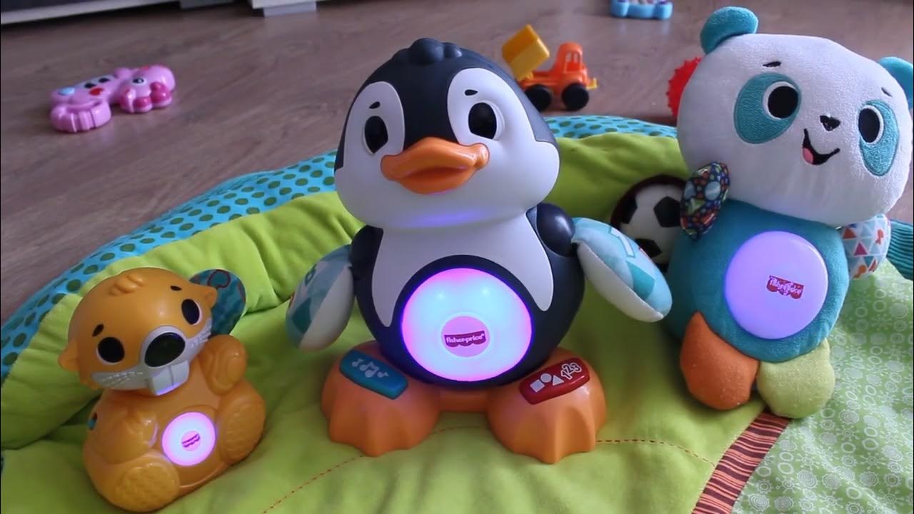 Игрушка Весёлый Пингвин Линкималс Фишер Прайс Fisher Price Linkimals ...
