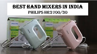 Philips Hand Mixer HR3700/30 and HR3700/40 Unboxing and Review | Best Hand Blender in India