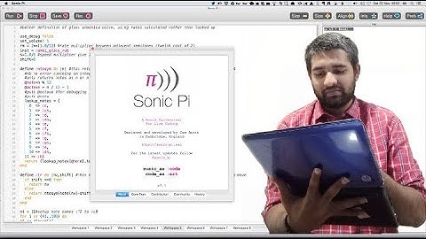 Create music with code | Sonic Pie | Full concept by Shashwat Tiwari