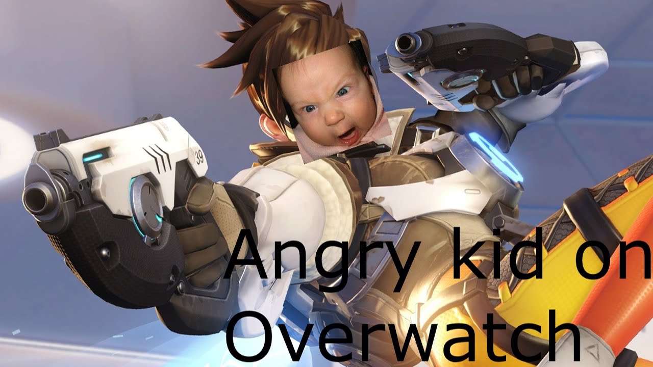 Angry Kid On Overwatch!! (R.I.P ears)