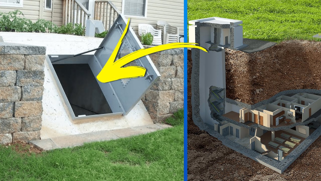 DIY Backyard Underground Bunker YouTube