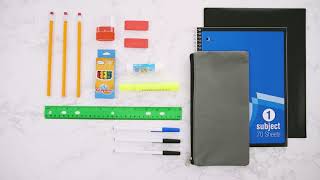 Wholesale 24 Piece School Supply Kit —