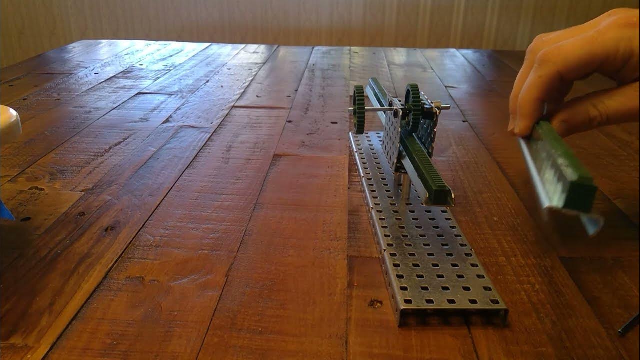 Vex Rack and Pinion Assembly Notes YouTube