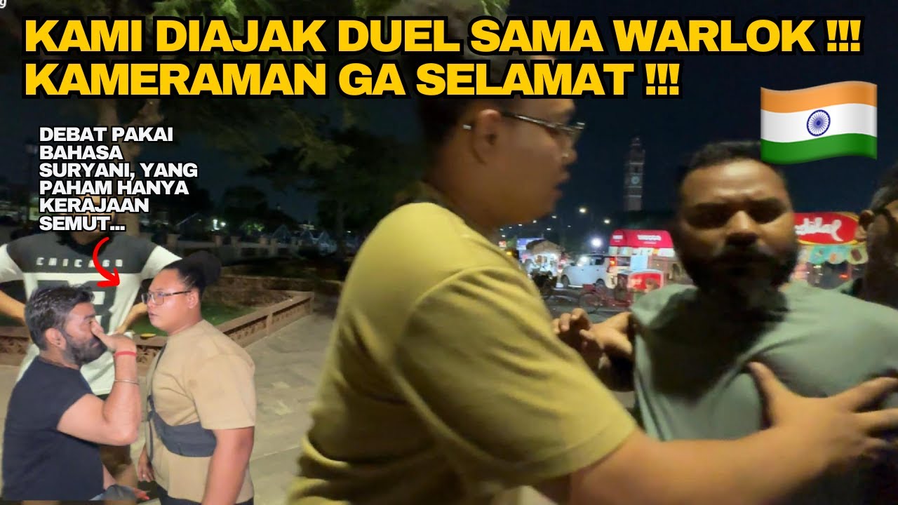 DIAJAK BERANTEM SAMA WARLOK DI LUCKNOW INDIA🇮🇳‼️INI KAN MAU KLEAN‼️KAMERAMAN KALI INI GA SELAMAT‼️