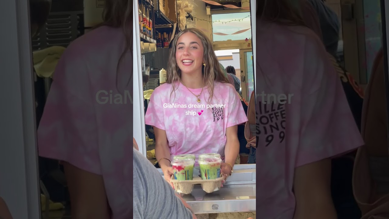 She suits working at Dutch Bros 😭 #fypシ #viral #fyp #dutchbroscoffee #shortsviral  @GiaNina