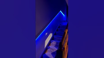 Led Strip Lights Installed Underneath Dado Rail Light Test