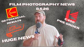 Film Photography News 8.5.26: Kodak Financial Results Look Great, Lucky C400 Preorder, Optik Info