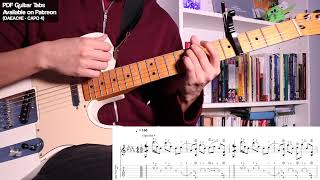 Tricky little math rock tapping riff. Try it out!