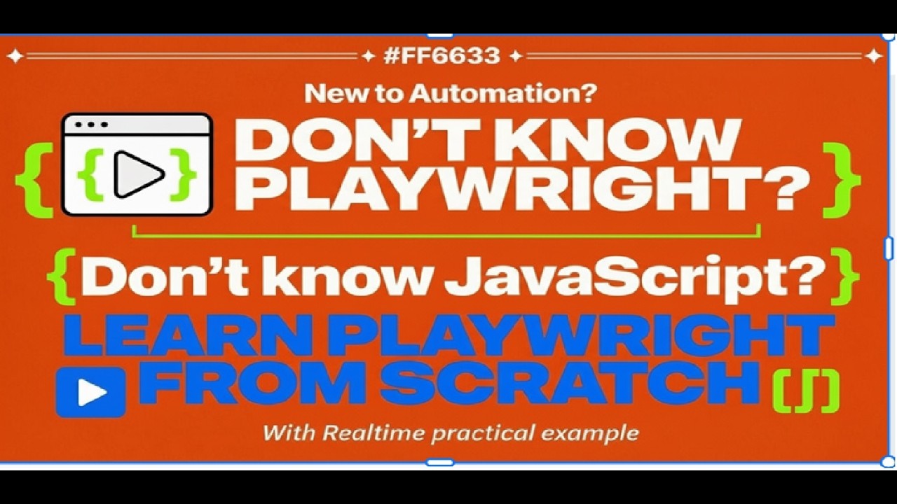 Playwright Automation Tutorial 2026 Core Concepts: Browser →Context → ...