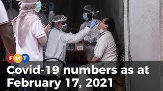 Covid-19 numbers as at February 17, 2021