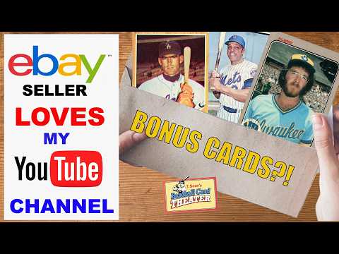 MY BEST EBAY BASEBALL CARD ORDER EVER