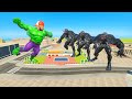 Giant Venom Vs Jack Hulk - INDIAN THEFT AUTO SIMULATOR