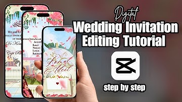 CapCut Wedding Invitation Guide for Beginners | Step by Step Editing