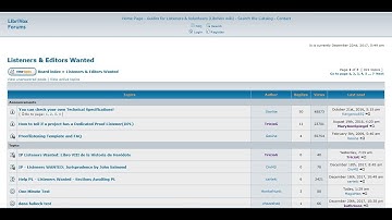 How to set your recording format In Audacity For LibriVox.