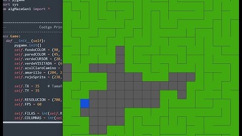 Algoritmo Genera Laberintos (Parte 2 de 2) [Algoritmo]