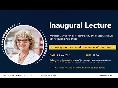 Inaugural Professorial Lecture