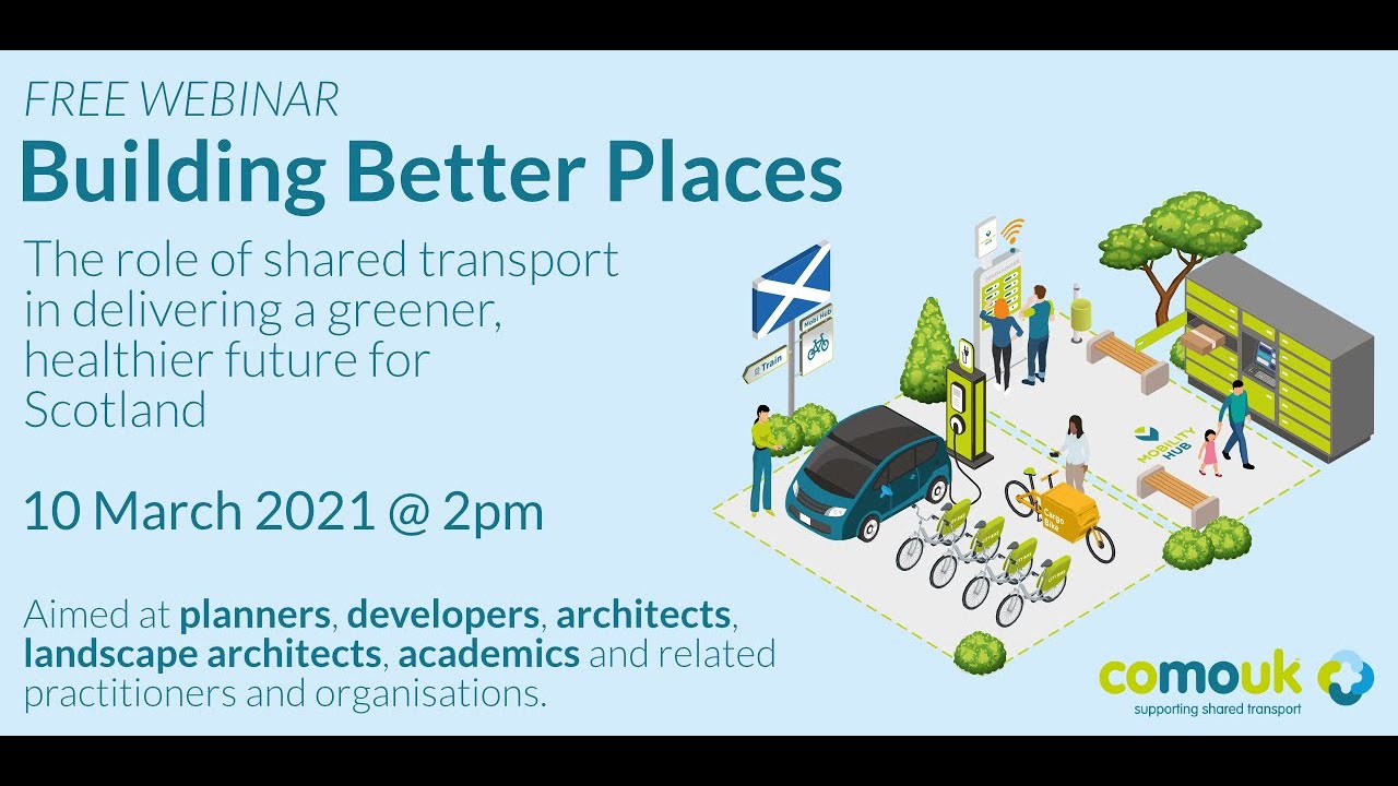 Webinar: Building Better Places - 10 March 2021