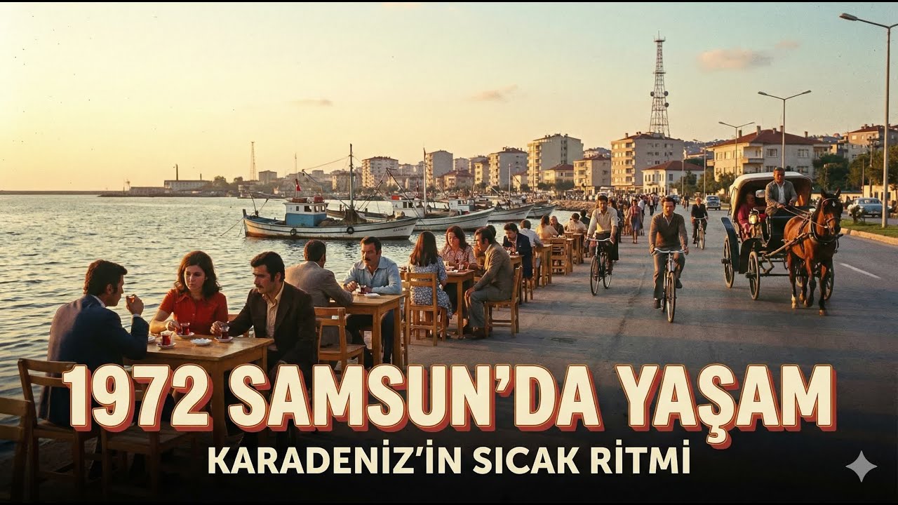 1972'de Samsun'da Yaşam: Simit Kokulu Sokaklar ve Sahil Sefası (Nostaljik Bir Yolculuk)