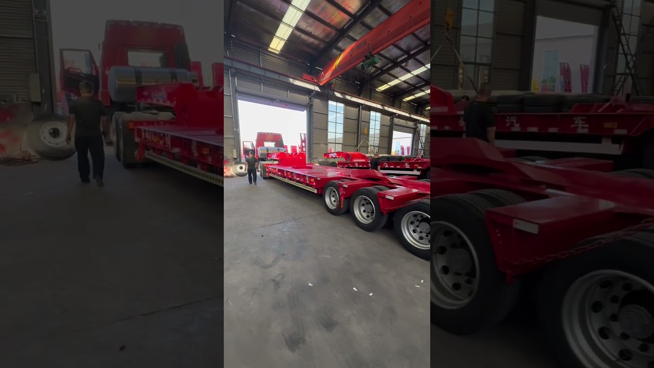 Brand New 3 Axles Low-Bed Trailer