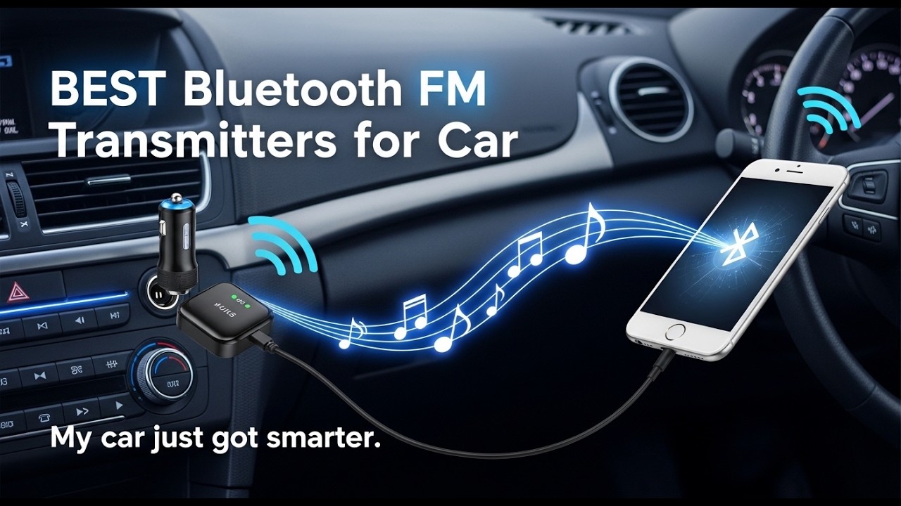 TOP 5 Best Bluetooth Fm Transmitters For Car 2026 | Bluetooth Fm ...