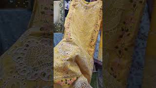 M Luxury Laser Kari Lawn Designer Inspired By Tauheed Textile #tauheedtextile #designerinspired