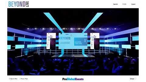 BeyondLive Virtual Events Demo Walk Through